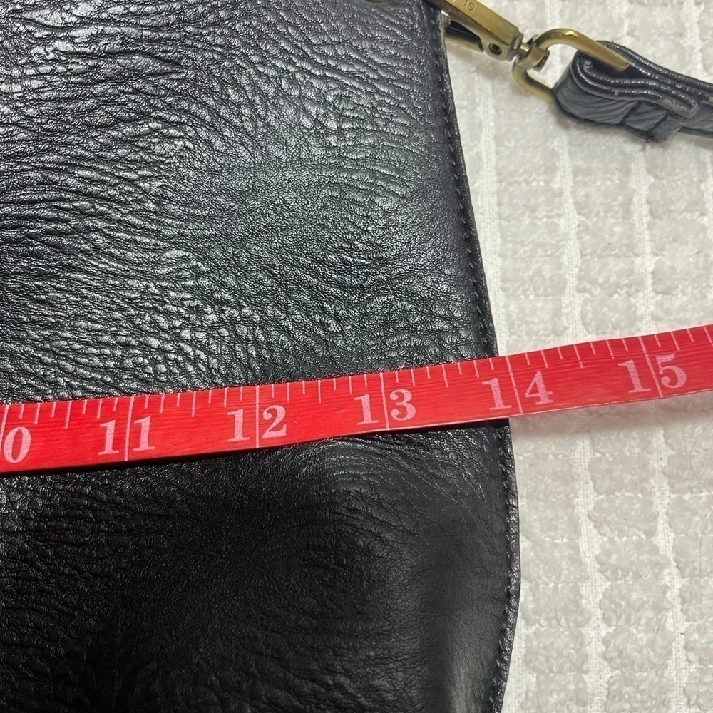 Reversible Faux Leather Crossbody Tote